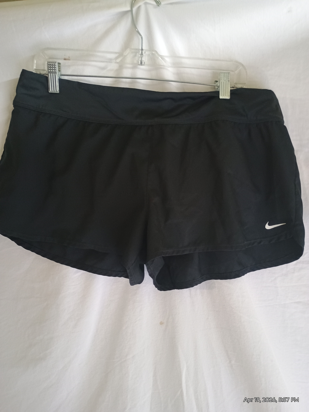 Nike Women's Black Athletic Running Shorts
